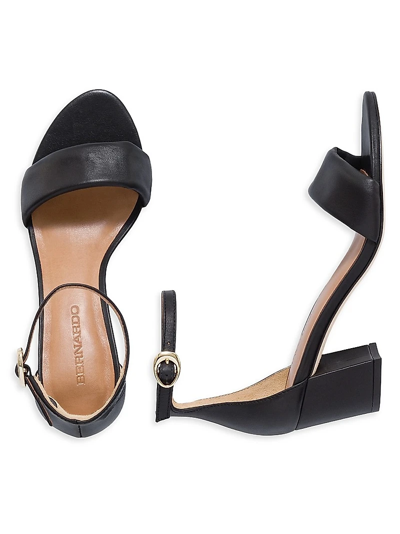 Bowie Ankle Strap Heeled Sandals
