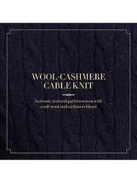 Cable-Knit Wool-Cashmere Turtleneck Sweater