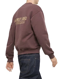 Postcard Cotton Crewneck Sweatshirt