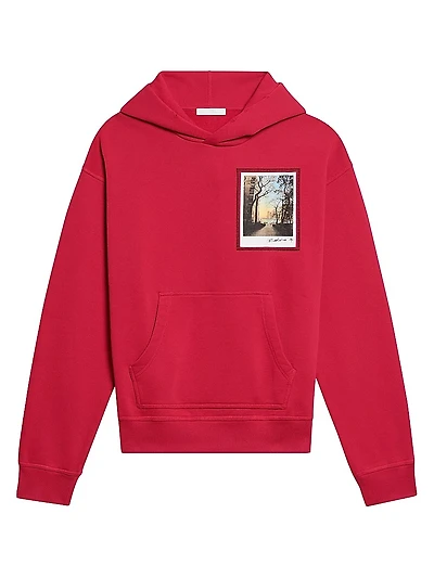 Postcard Cotton Hoodie