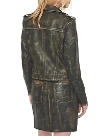 Bonnie Leather Skirt