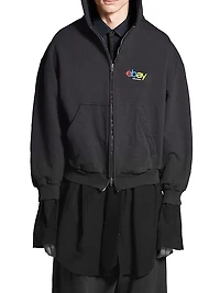 Ebay Zip-Up Hoodie Regular Fit