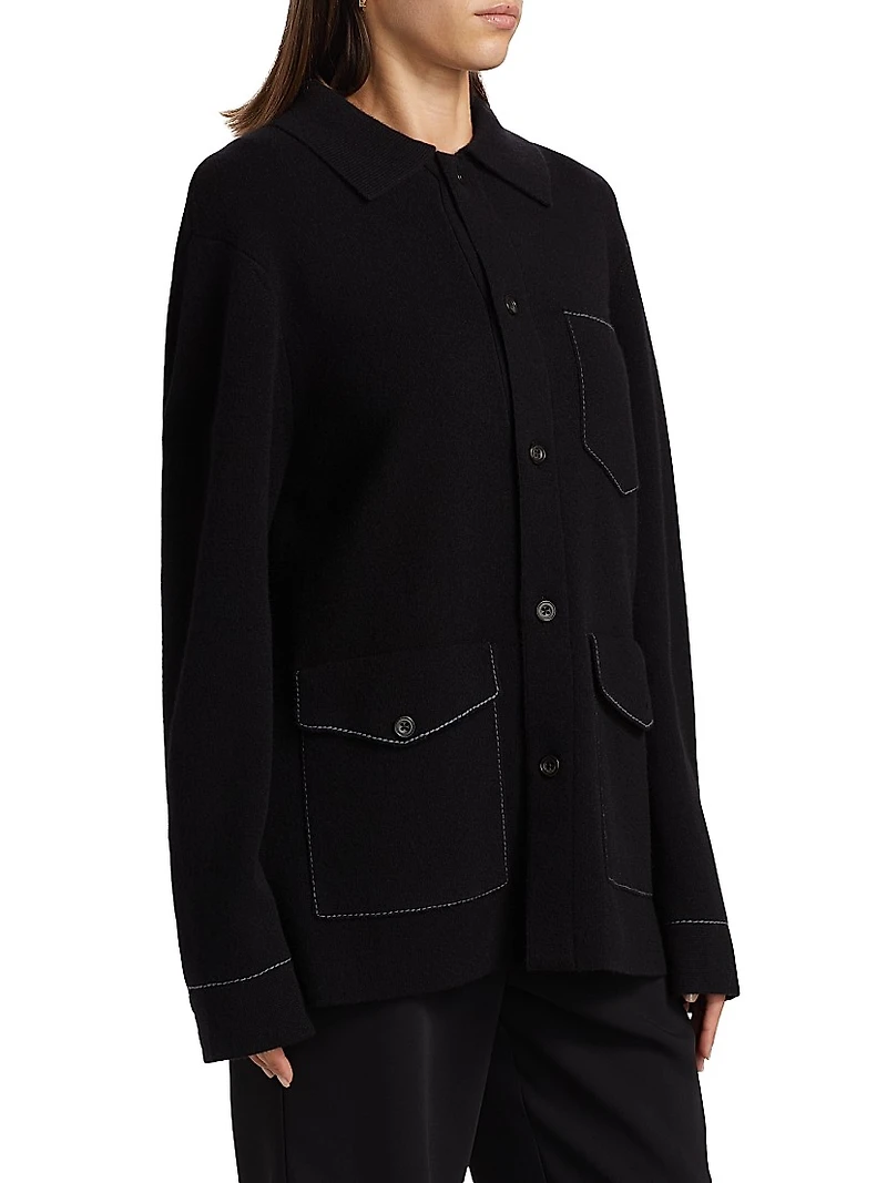 Industry Cashmere Shirt-Jacket