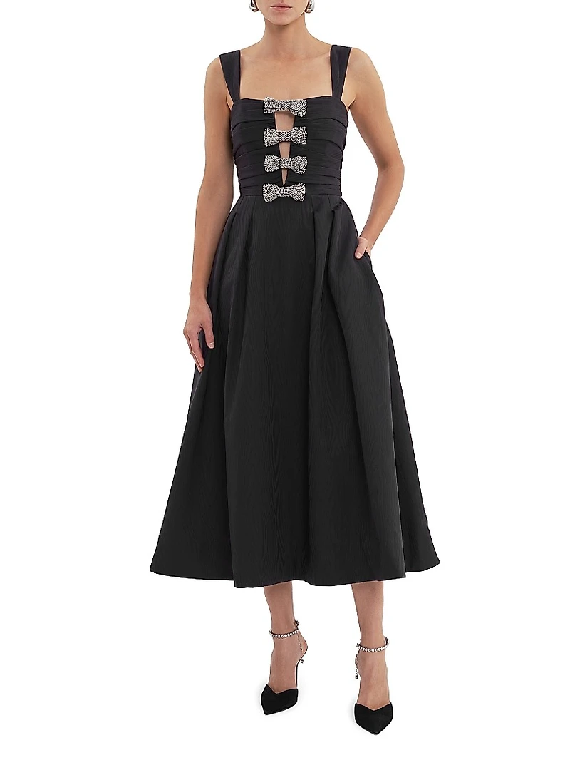 Luiza Diamanté Bow Dress