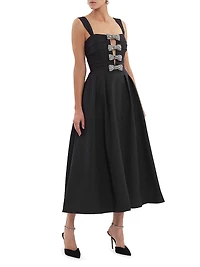 Luiza Diamanté Bow Dress