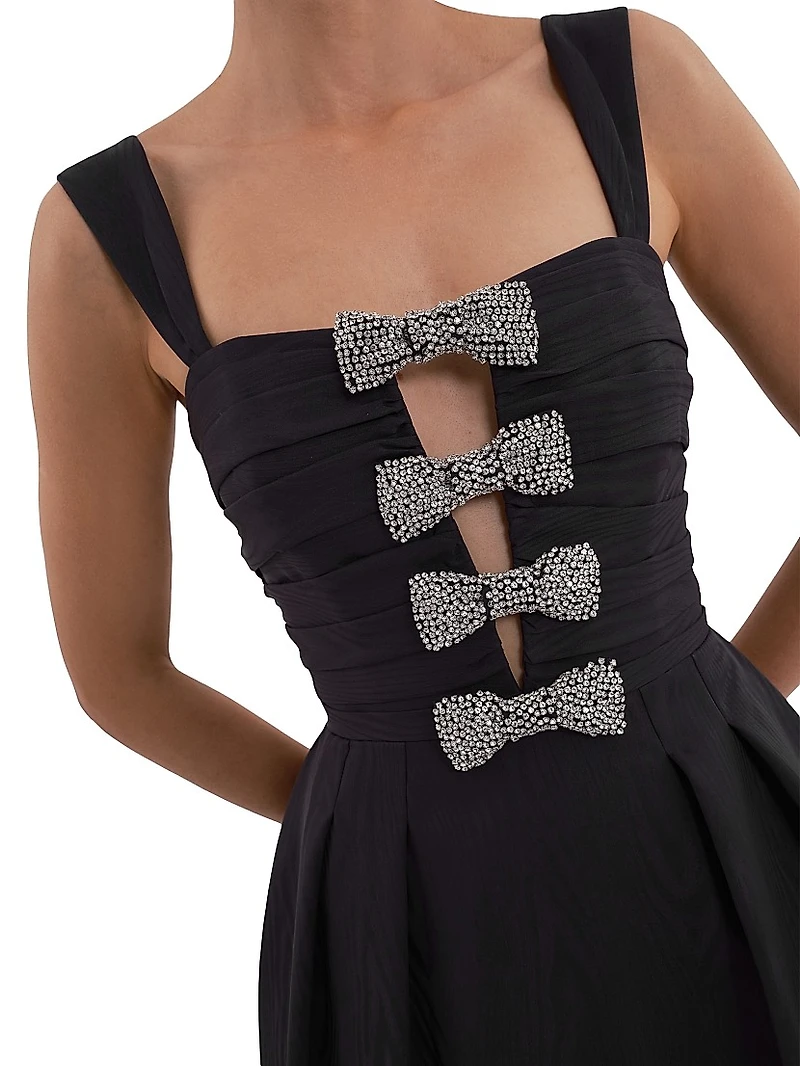 Luiza Diamanté Bow Dress