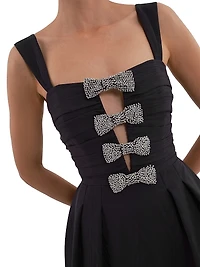 Luiza Diamanté Bow Dress
