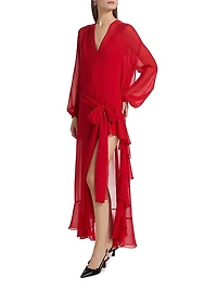 Calliope Tie-Waist Maxi Dress