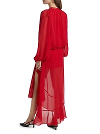 Calliope Tie-Waist Maxi Dress