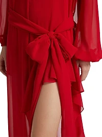 Calliope Tie-Waist Maxi Dress