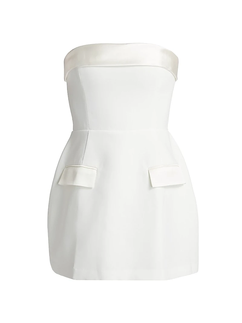 Lucienne Satin Fit & Flare Romper