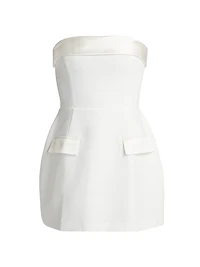 Lucienne Satin Fit & Flare Romper