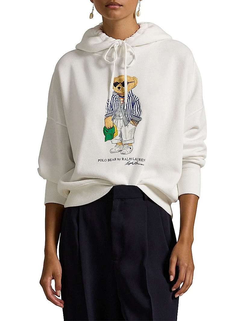 Polo Bear Fleece Hoodie