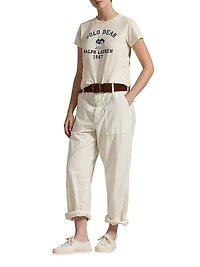 Polo Bear Cotton Jersey T-Shirt