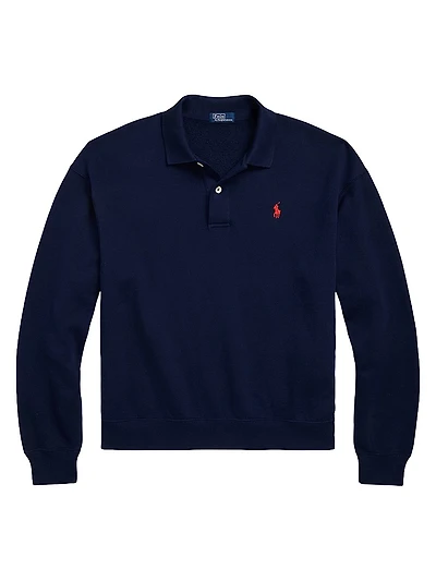 Arctic Fleece Polo Pullover