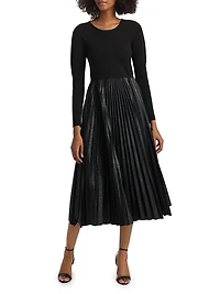 The Amalia Pleated Dress