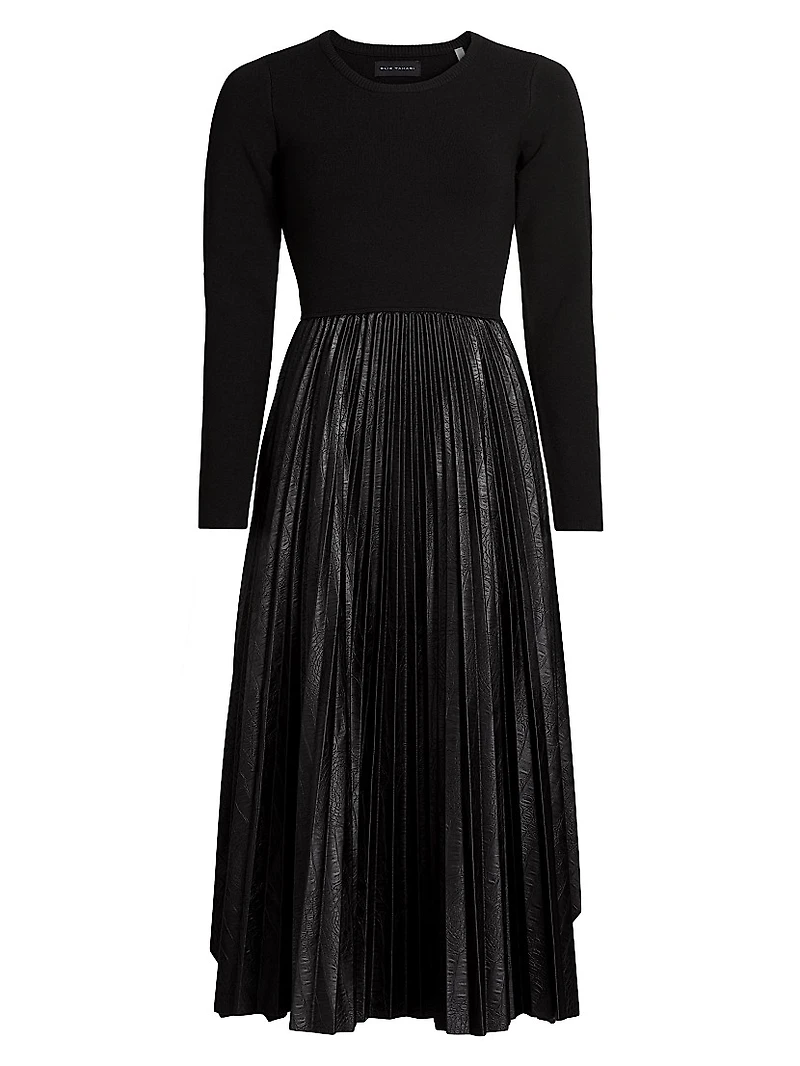 The Amalia Pleated Dress