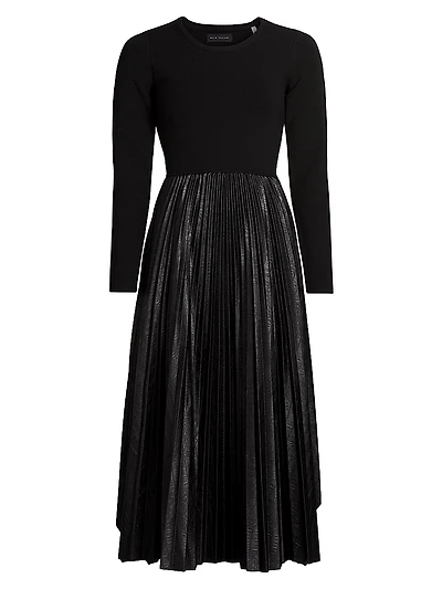 The Amalia Pleated Dress