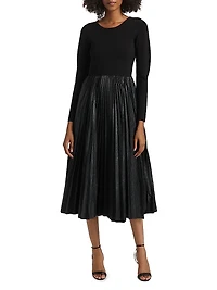 The Amalia Pleated Dress