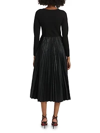 The Amalia Pleated Dress