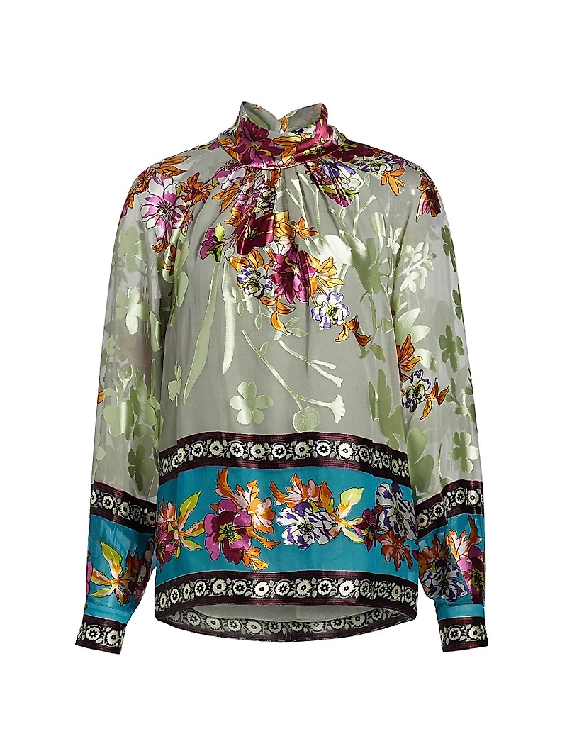 The Geneva Floral Blouse