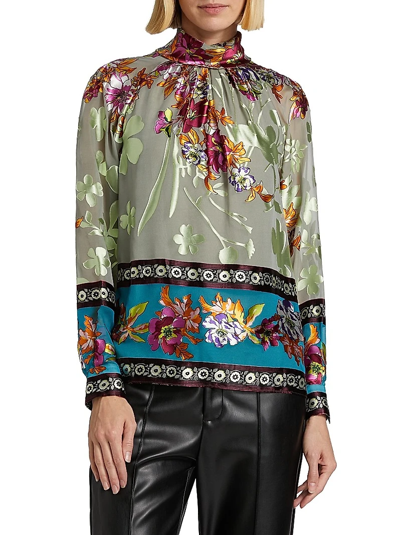 The Geneva Floral Blouse