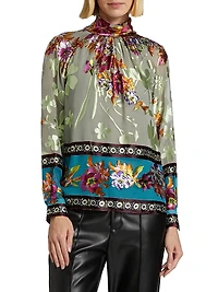 The Geneva Floral Blouse