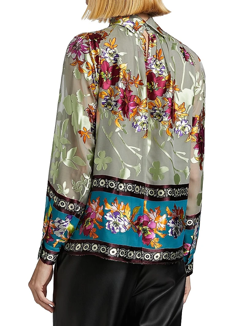 The Geneva Floral Blouse