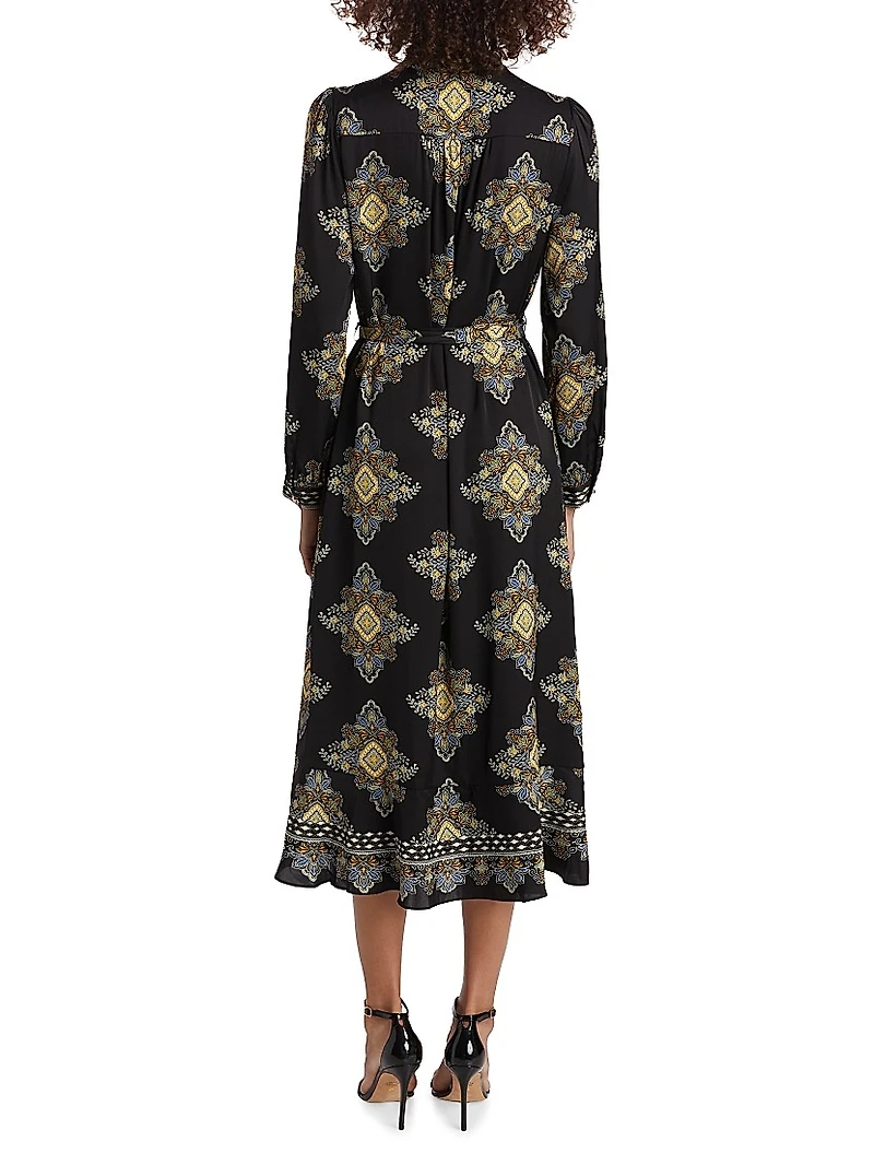 The Mila Waist Tie Dress