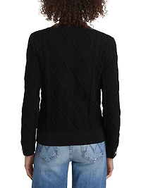 The Amira Cable-Knit Cardigan