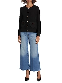 The Amira Cable-Knit Cardigan