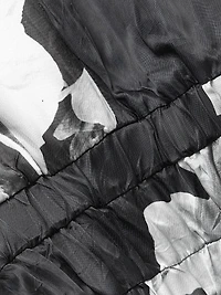 Floral Scoopneck Sleeveless Fit & Flare Minidress