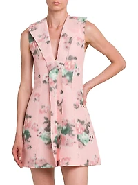 Floreal Taffeta minidress