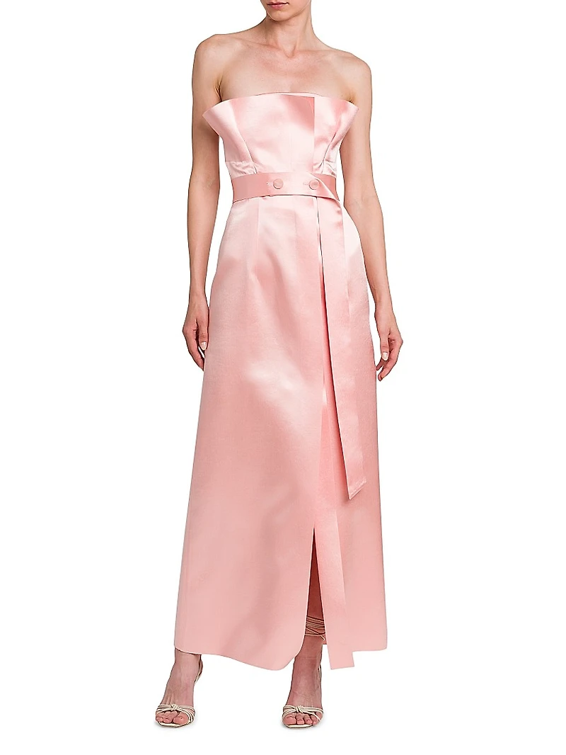 Duchesse Satin A-Line Gown