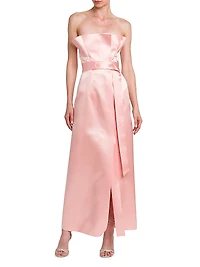 Duchesse Satin A-Line Gown