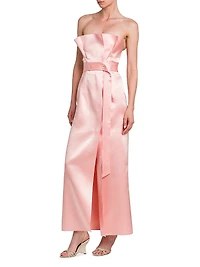 Duchesse Satin A-Line Gown