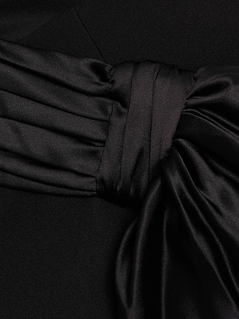 Bruni Tie-Waist Miniskirt