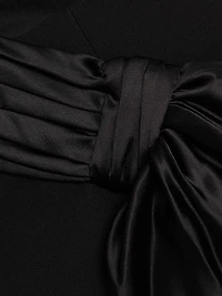 Bruni Tie-Waist Miniskirt