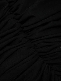 Valeria Plunge Jersey Column Gown