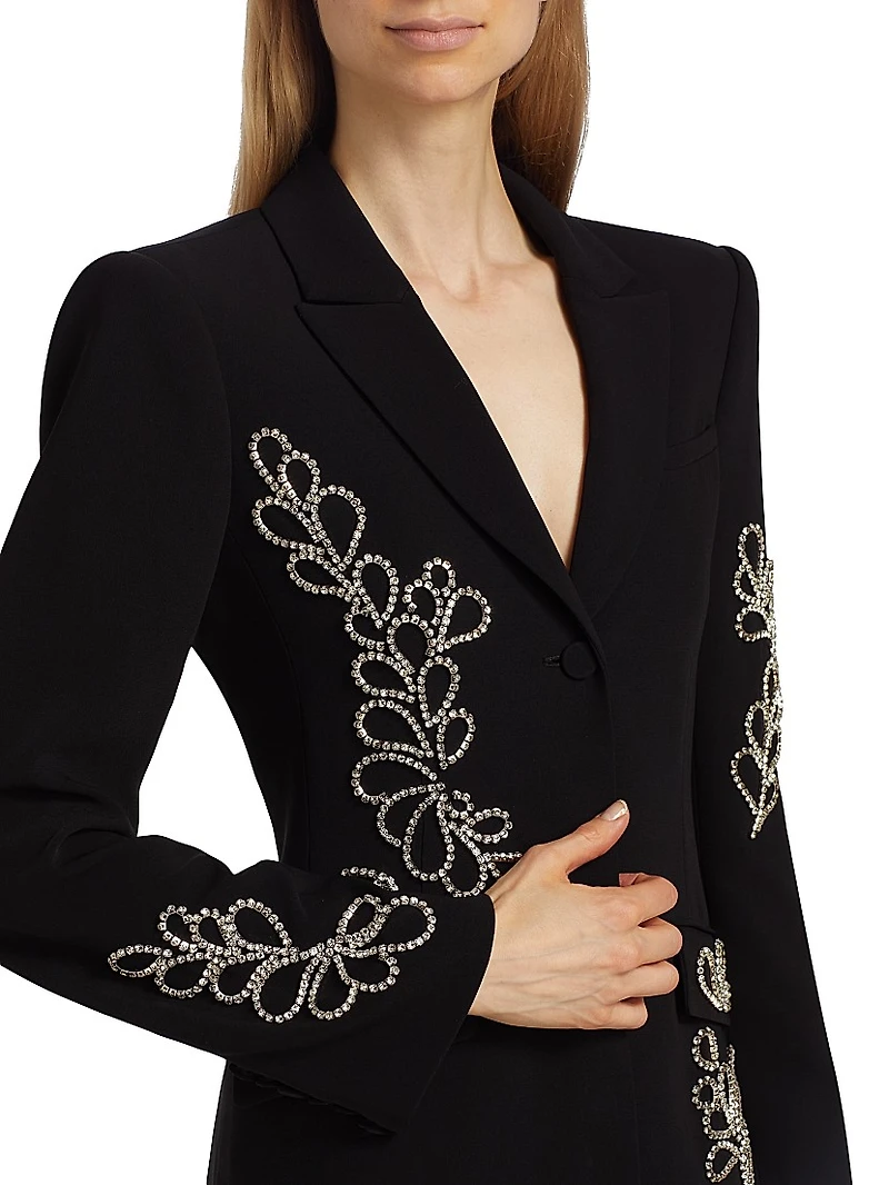 Joel Rhinestone Paisley Dress