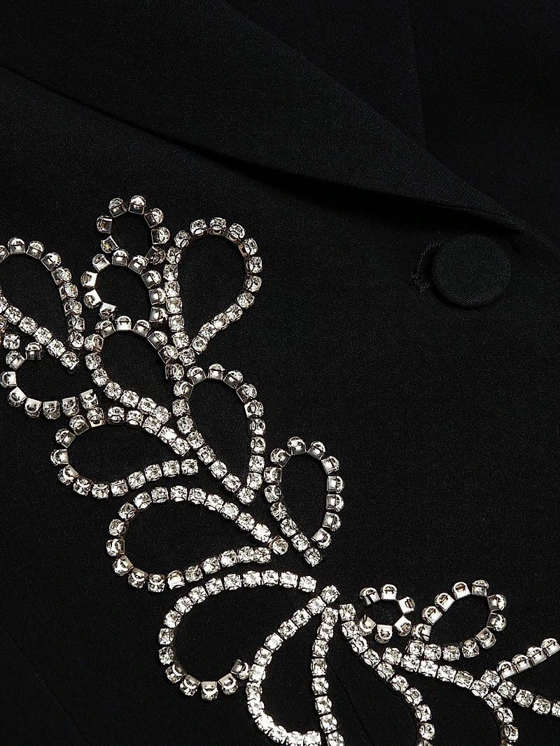 Joel Rhinestone Paisley Dress