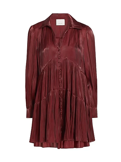 Lily Tiered Shirtdress