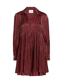 Lily Tiered Shirtdress