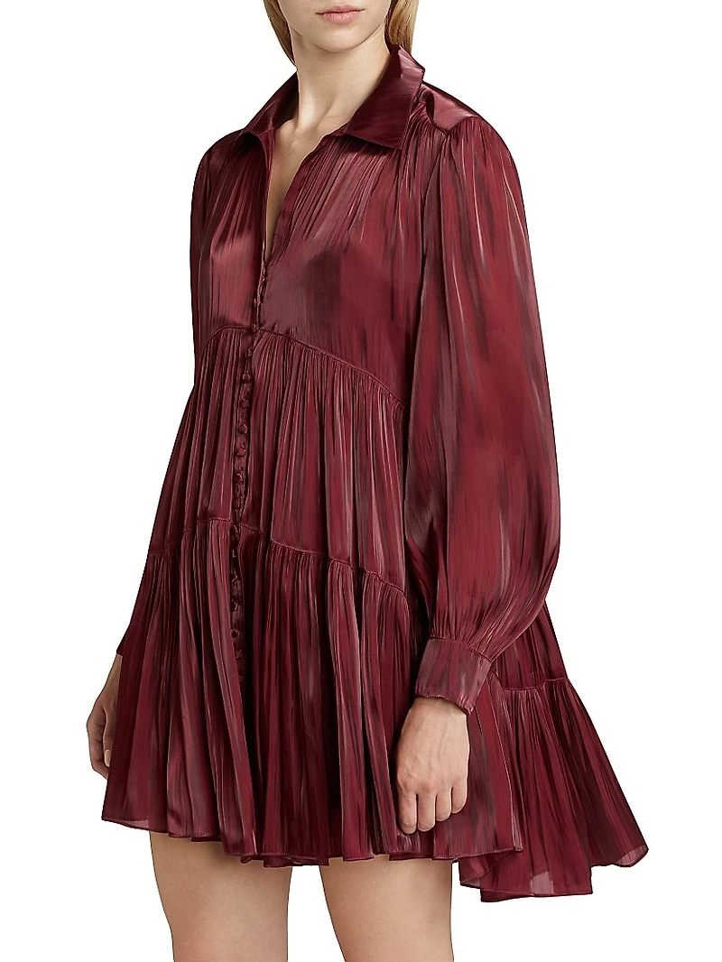 Lily Tiered Shirtdress
