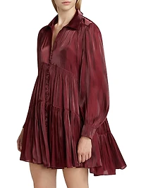 Lily Tiered Shirtdress