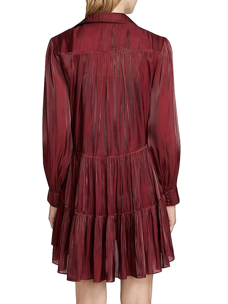 Lily Tiered Shirtdress
