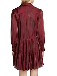 Lily Tiered Shirtdress