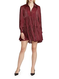 Lily Tiered Shirtdress