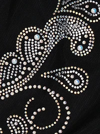 Marlene Embellished Paisley Minidress