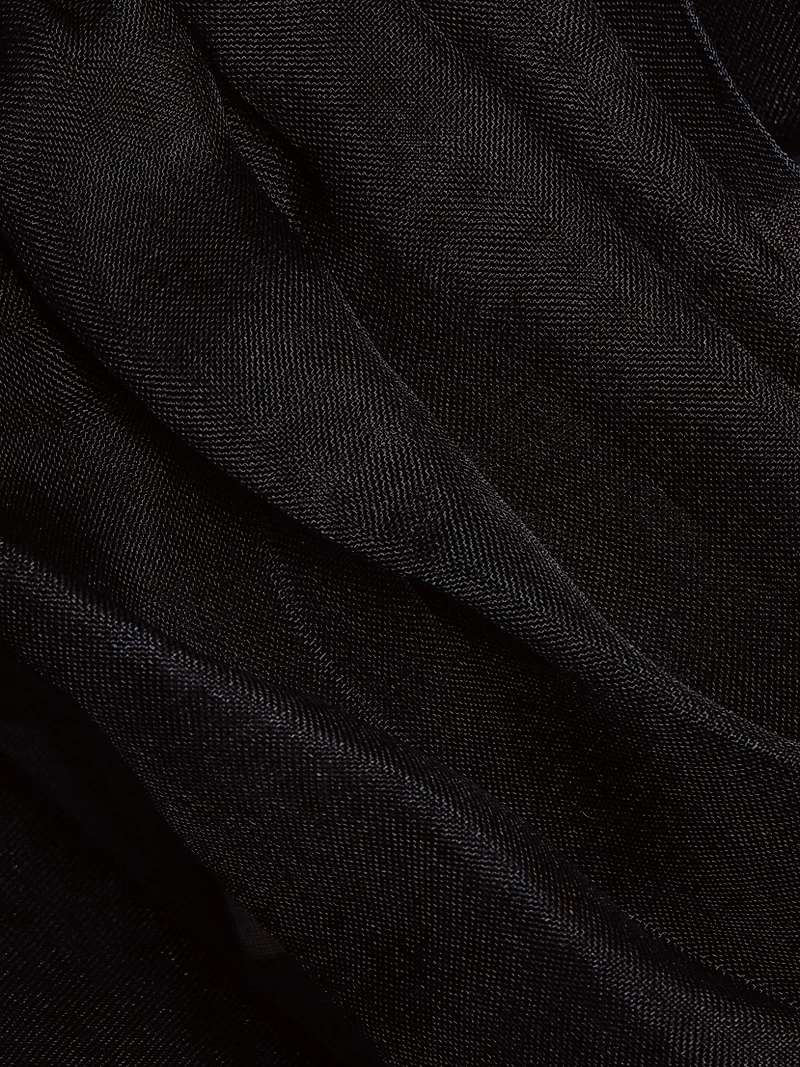 Reo Silk Organza Minidress